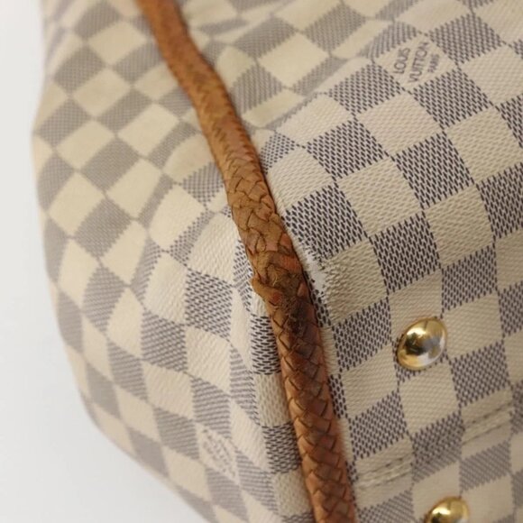 LOUIS VUITTON Damier Azur Propriano Tote Bag N44027 LV Auth 144070 - Picture 4 of 16